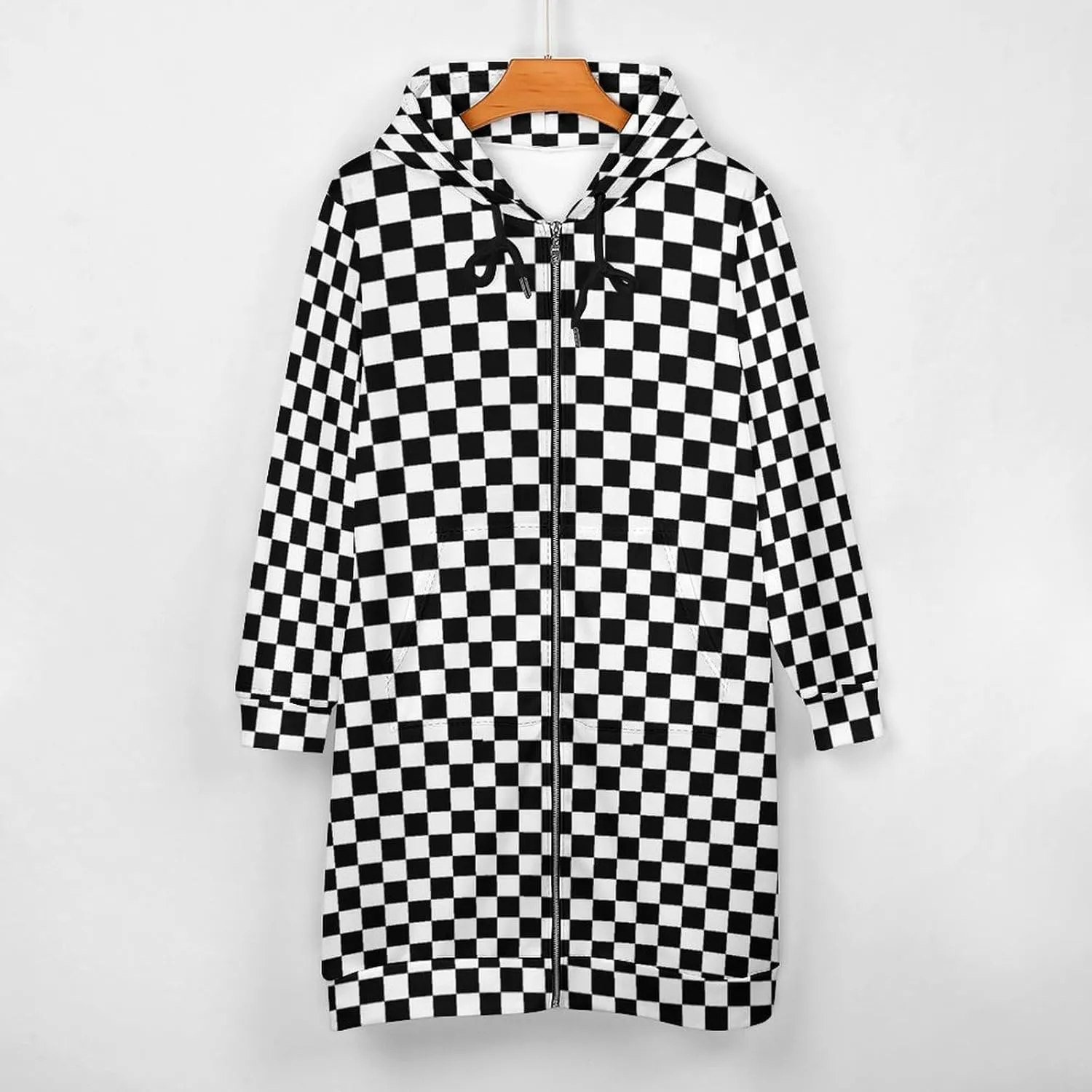 Hoodies for Women Oversized Full Zip Hooded Sweatshirt Casual Long Sleeve Fall Jacket Coat 2024
