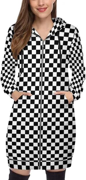 Hoodies for Women Oversized Full Zip Hooded Sweatshirt Casual Long Sleeve Fall Jacket Coat 2024