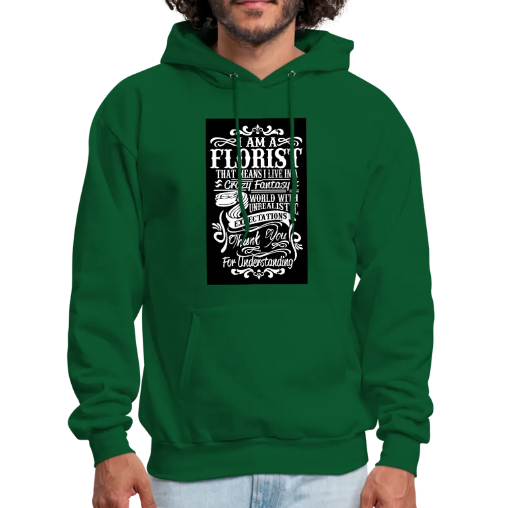 I Am A Florist Men's Hoodie