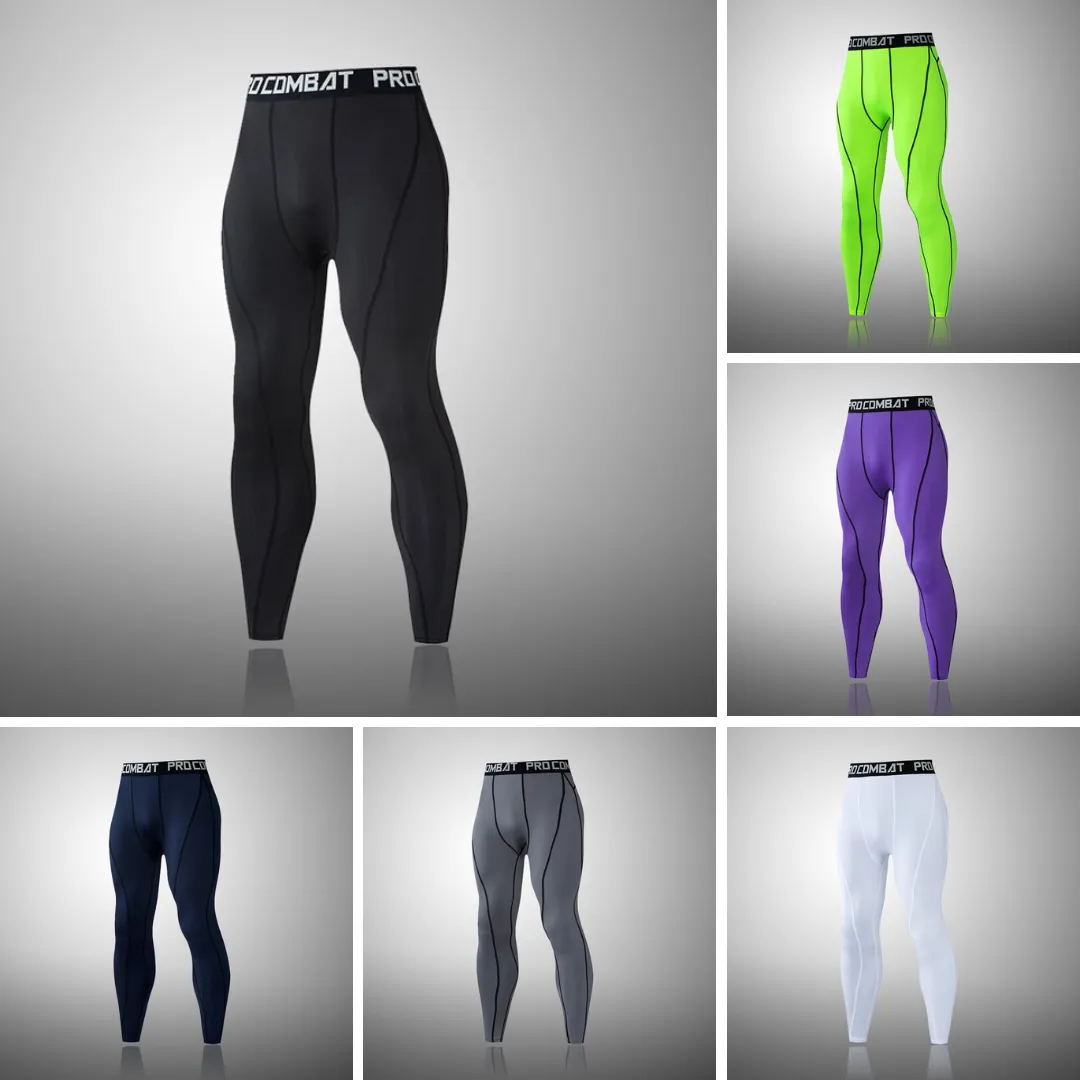 Men's Compression Basic Thermal Quick Dry Underwear Pants