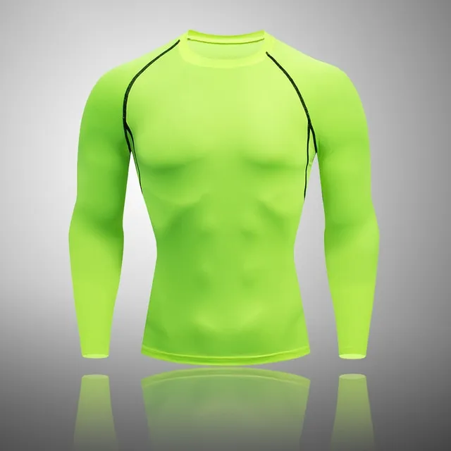 Men's Compression Basic Thermal Quick Dry Underwear T-Shirt