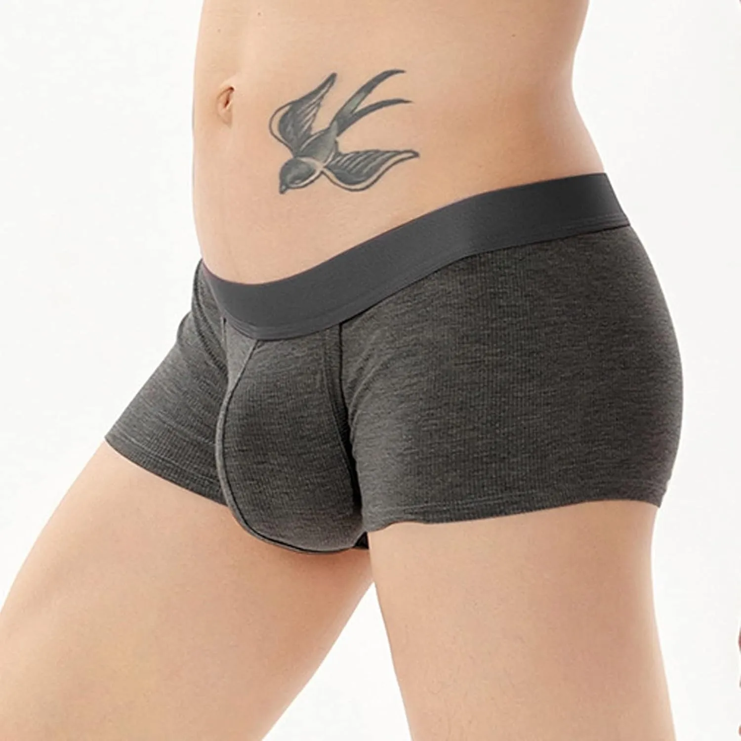 Men's Elephant Trunk Cotton Briefs Sentimental Gifts for Boyfriend Boxers That Don T Ride Up Organic Boxer Briefs