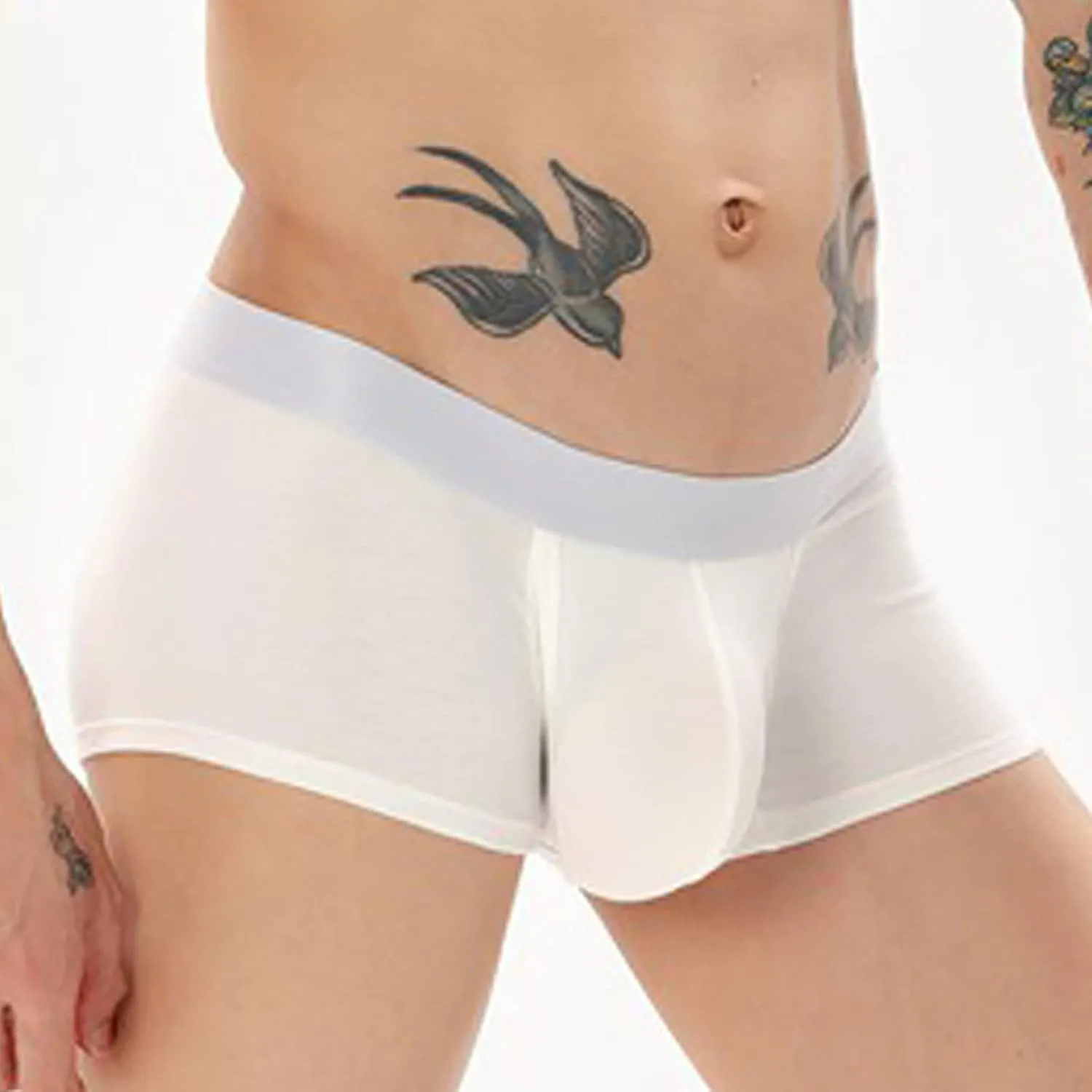 Men's Elephant Trunk Cotton Briefs Sentimental Gifts for Boyfriend Boxers That Don T Ride Up Organic Boxer Briefs
