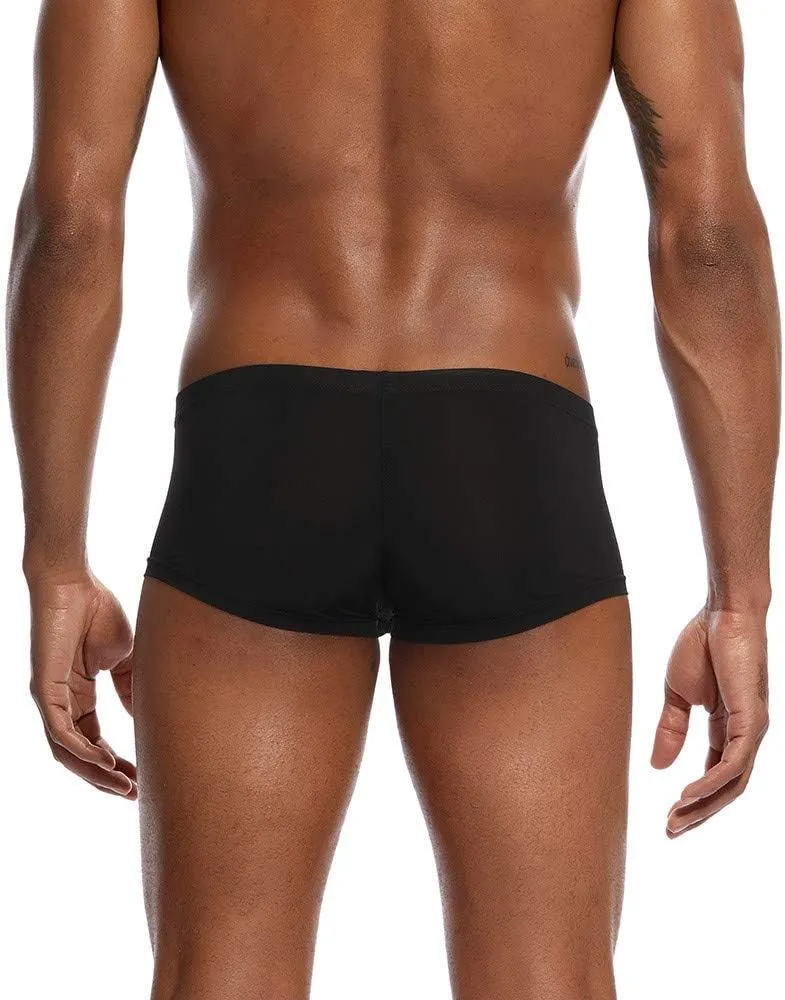 Men's Lace Perspective Pouch G-String Mens Cotton Bikini Underwear Sexy Night Wear for Men Mens Elephant Underwear
