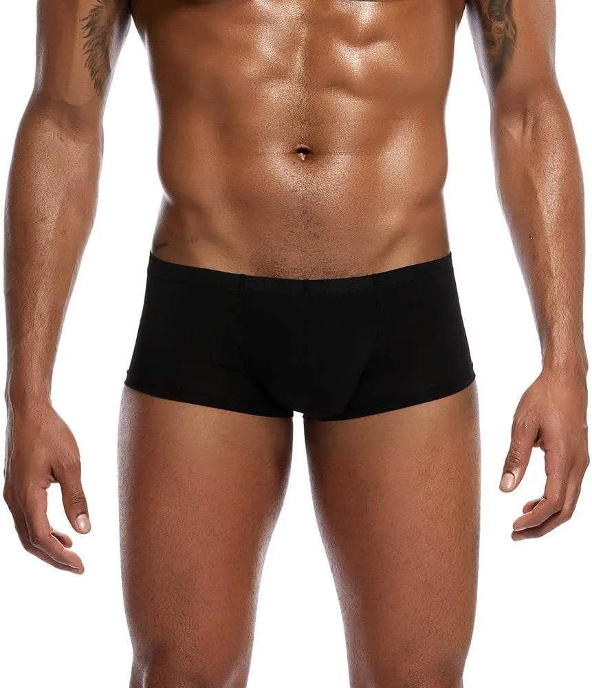 Men's Lace Perspective Pouch G-String Mens Cotton Bikini Underwear Sexy Night Wear for Men Mens Elephant Underwear