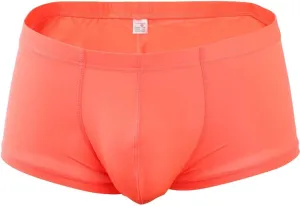 Mens Sexy Bulge Enhancing Boxer Briefs Men Sexy Underwear with Hole Mens G String with Pouch No Ride Up Boxer Brief