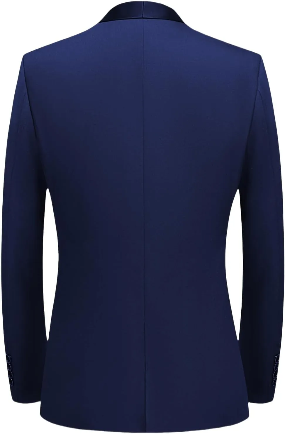 Mens Suit Set 4 Piece Suit Slim Fit Tuxedo Jacket Vest and Pants Set Wedding Suit for Prom Party Dinner with One Bow-tie