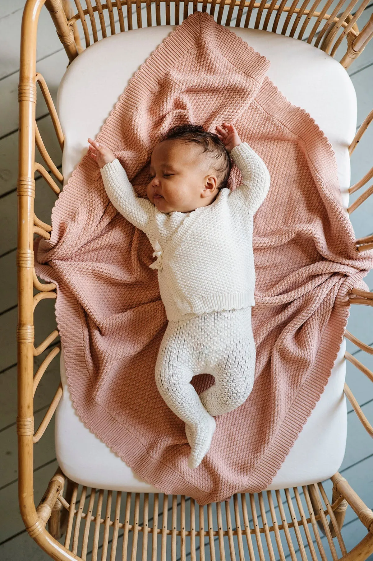 Moss Knit Collection - Baby Set