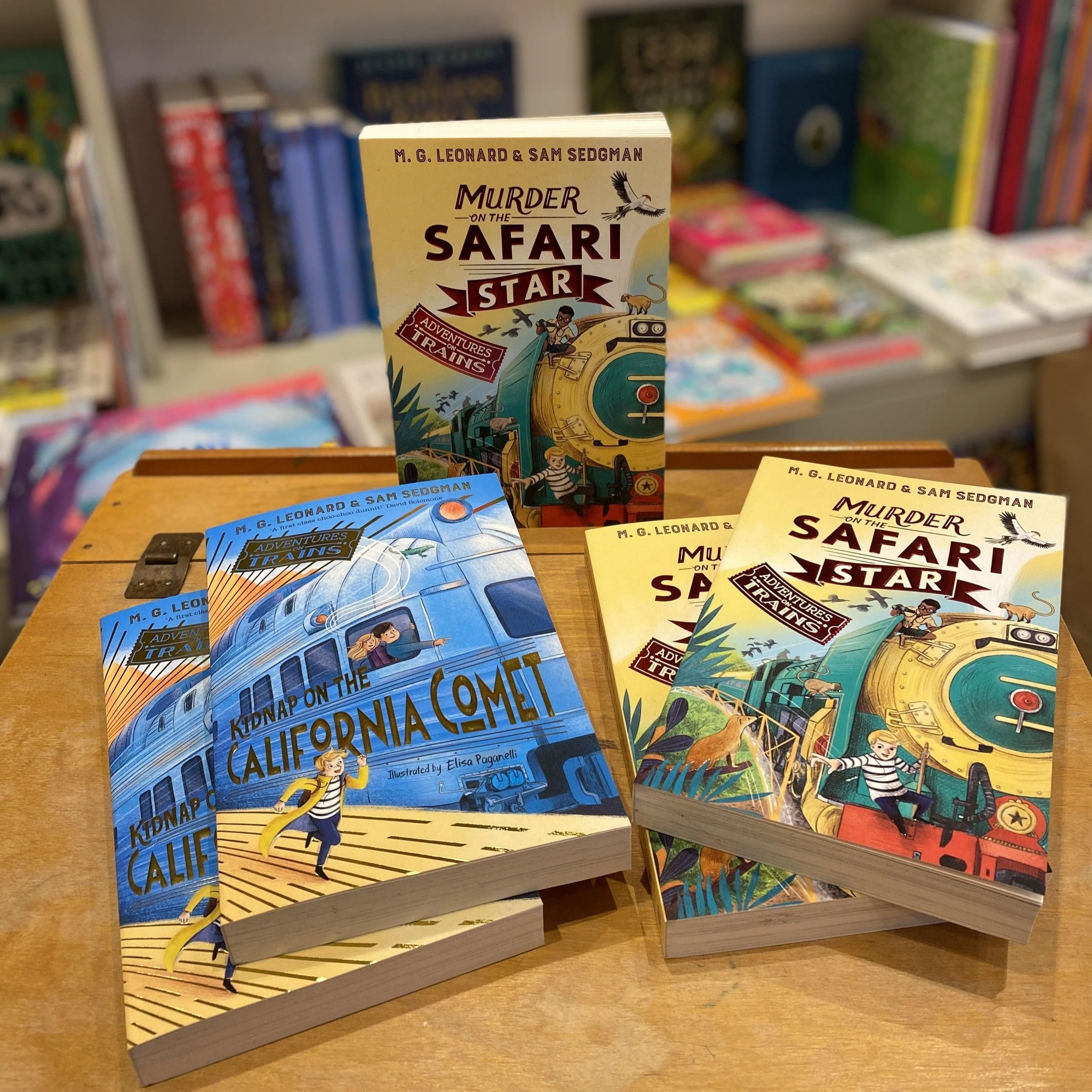 Murder on the Safari Star by MG Leonard