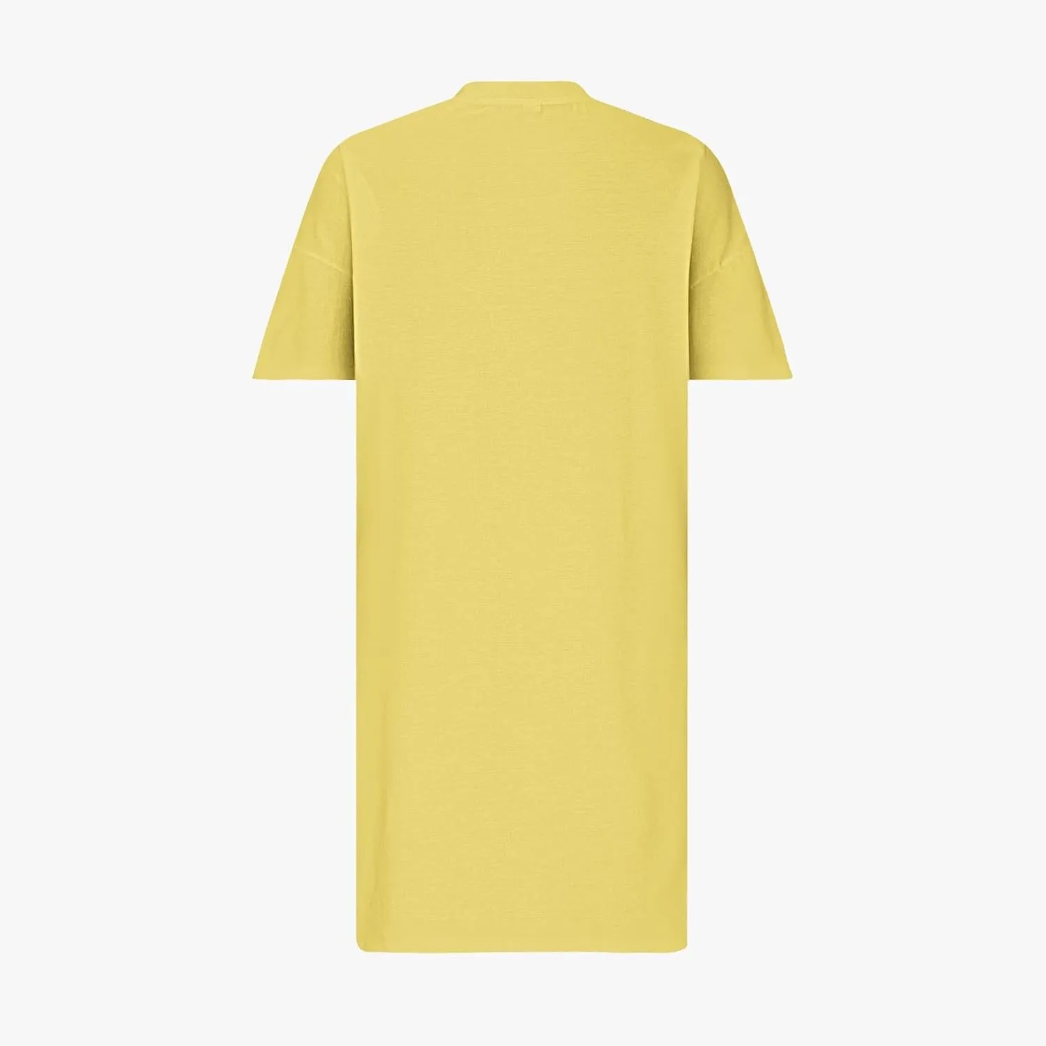 NaRHbrg Women's Plus Size Casual T-Shirt Dress Loose Fit V-Neck Short Sleeve Summer Midi Dresses Sundress with Pockets