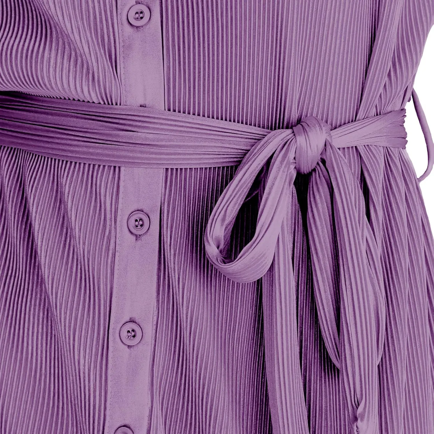 Neufigr Shirt Dresses for Women Summer Dresses Vneck Long Sleeve Mini Button Down Dress Casual Ruffle Tunic Tops with Belt
