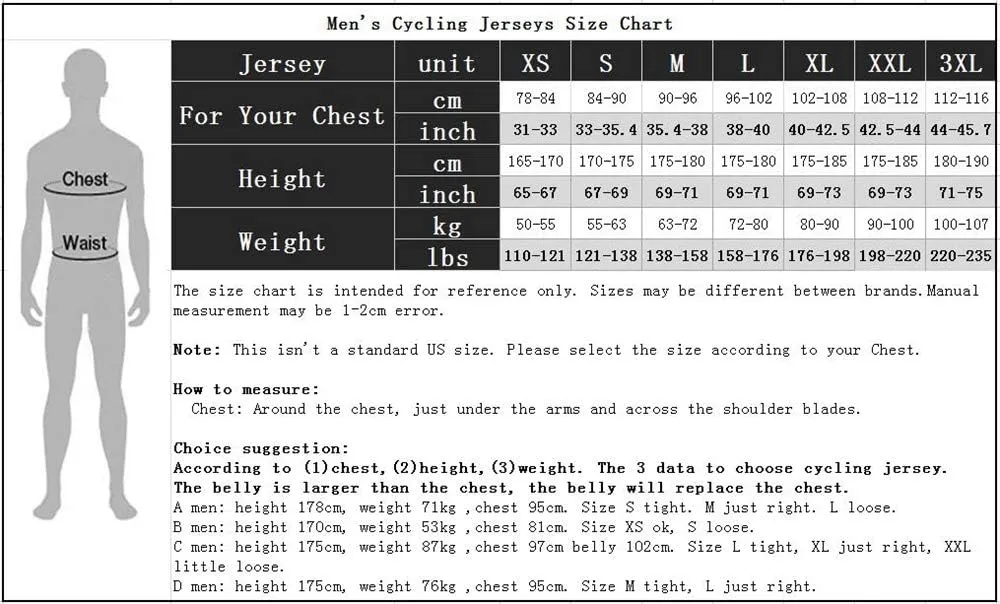 New Pro Full Zipper Men's Cycling Jersey Short Sleeve Riding Shirt USA