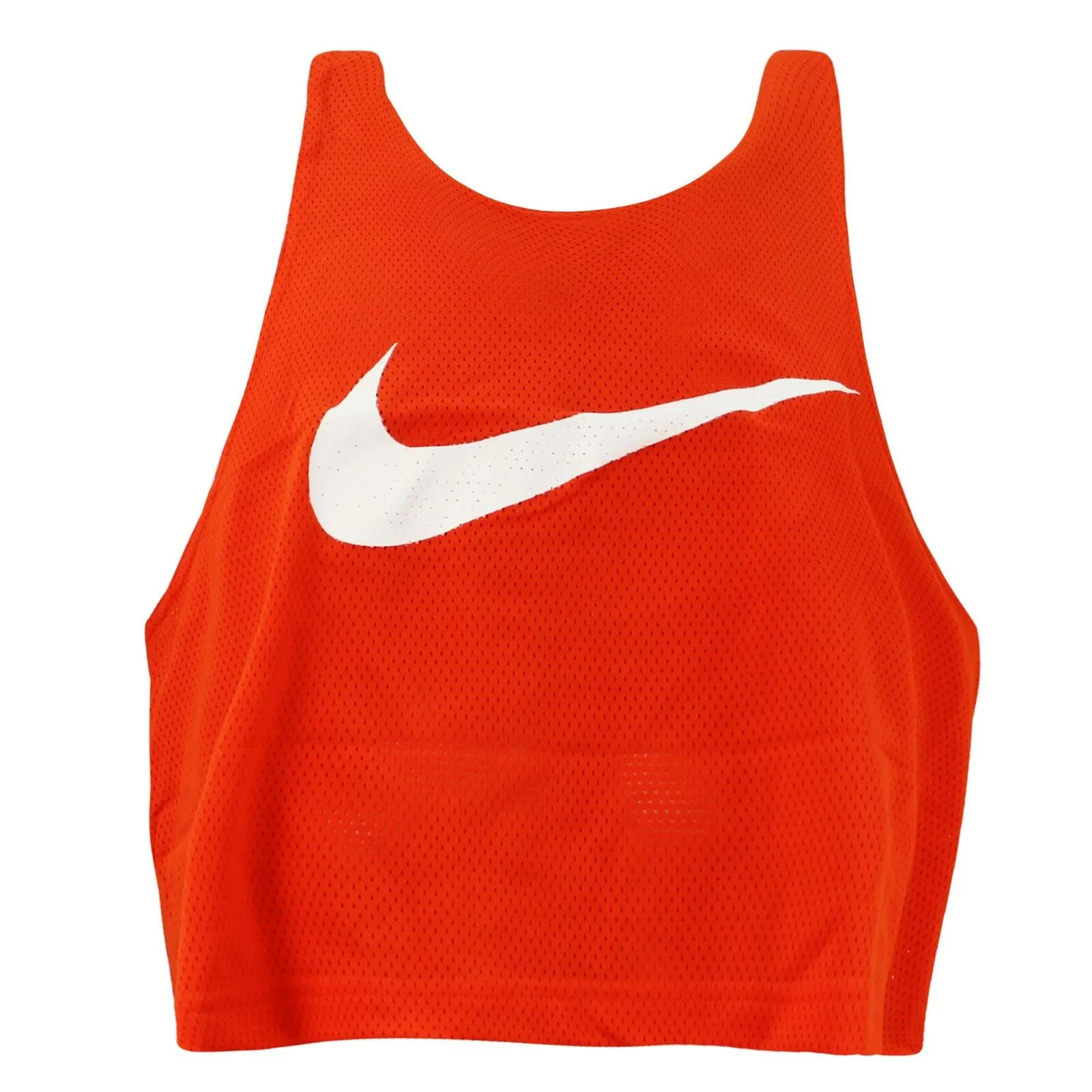 Nike Logo Orange Sports Bib Vest