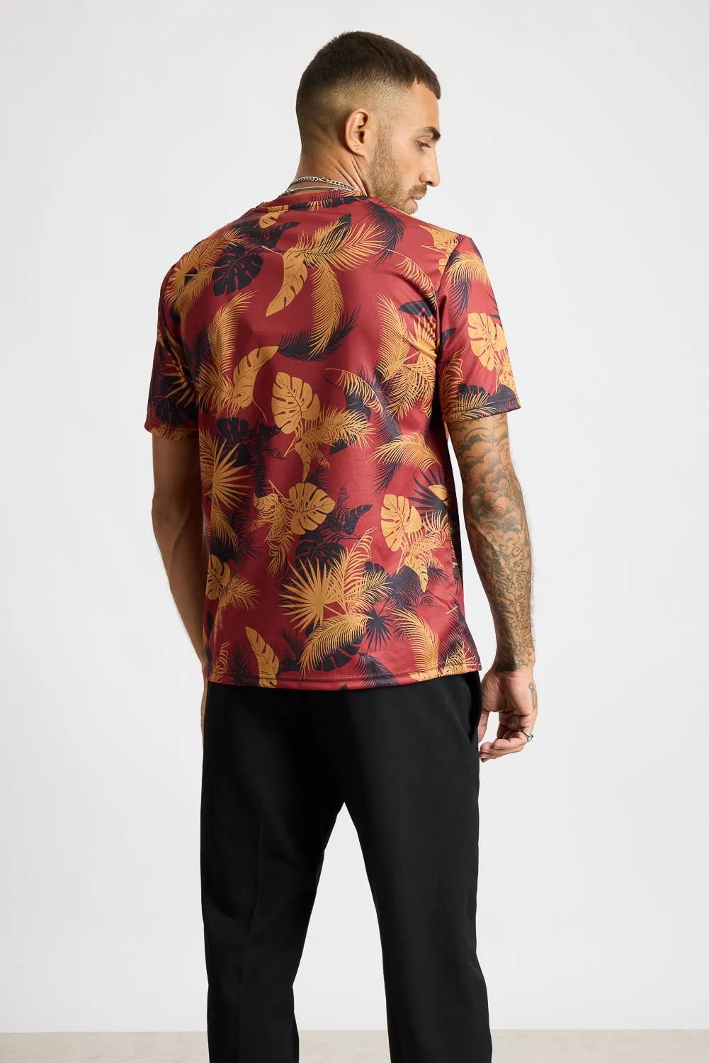 Printed Men's T-Shirt - Safari Mirage