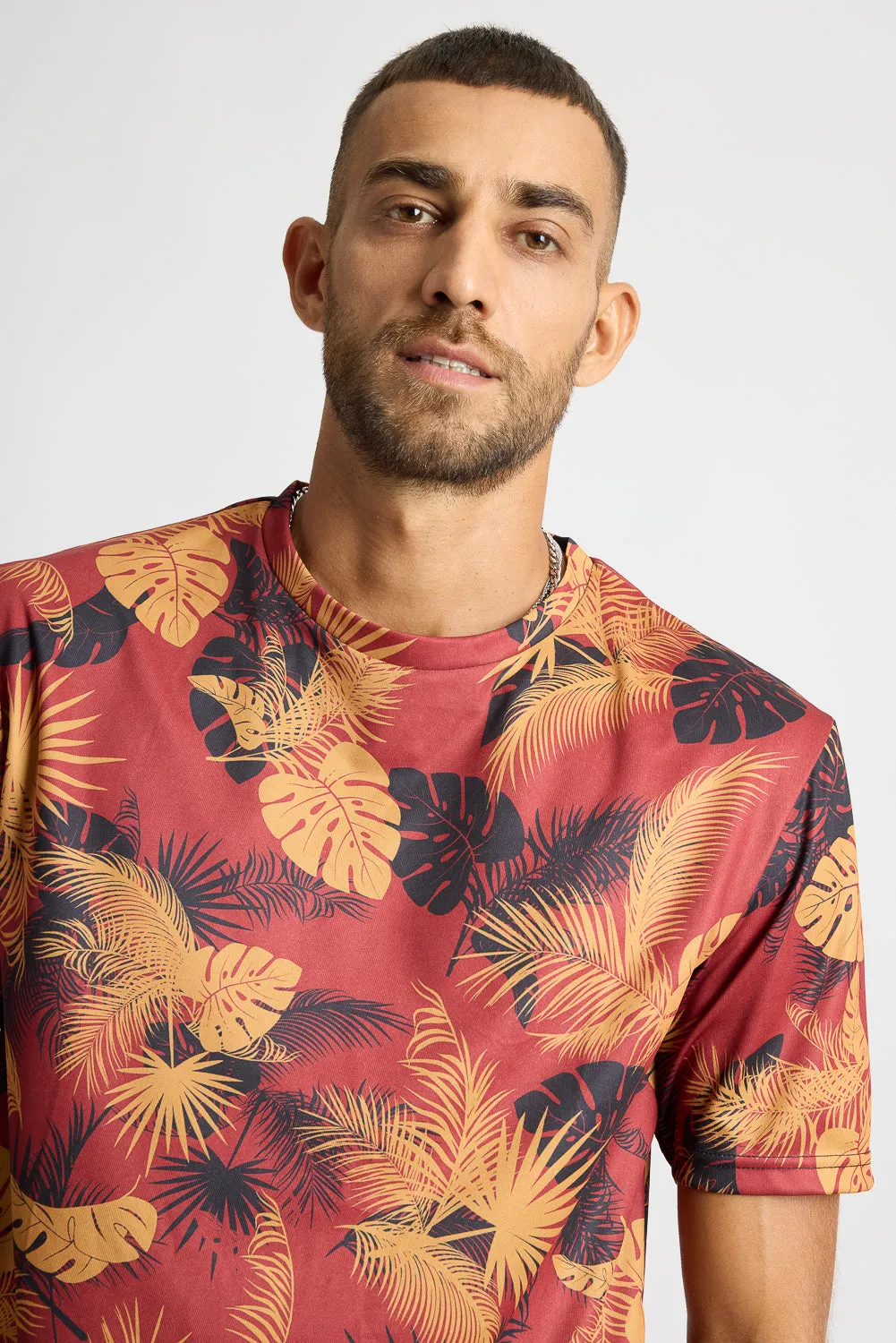 Printed Men's T-Shirt - Safari Mirage