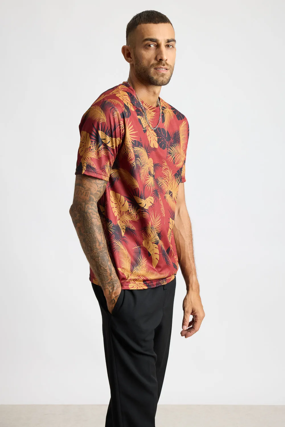 Printed Men's T-Shirt - Safari Mirage