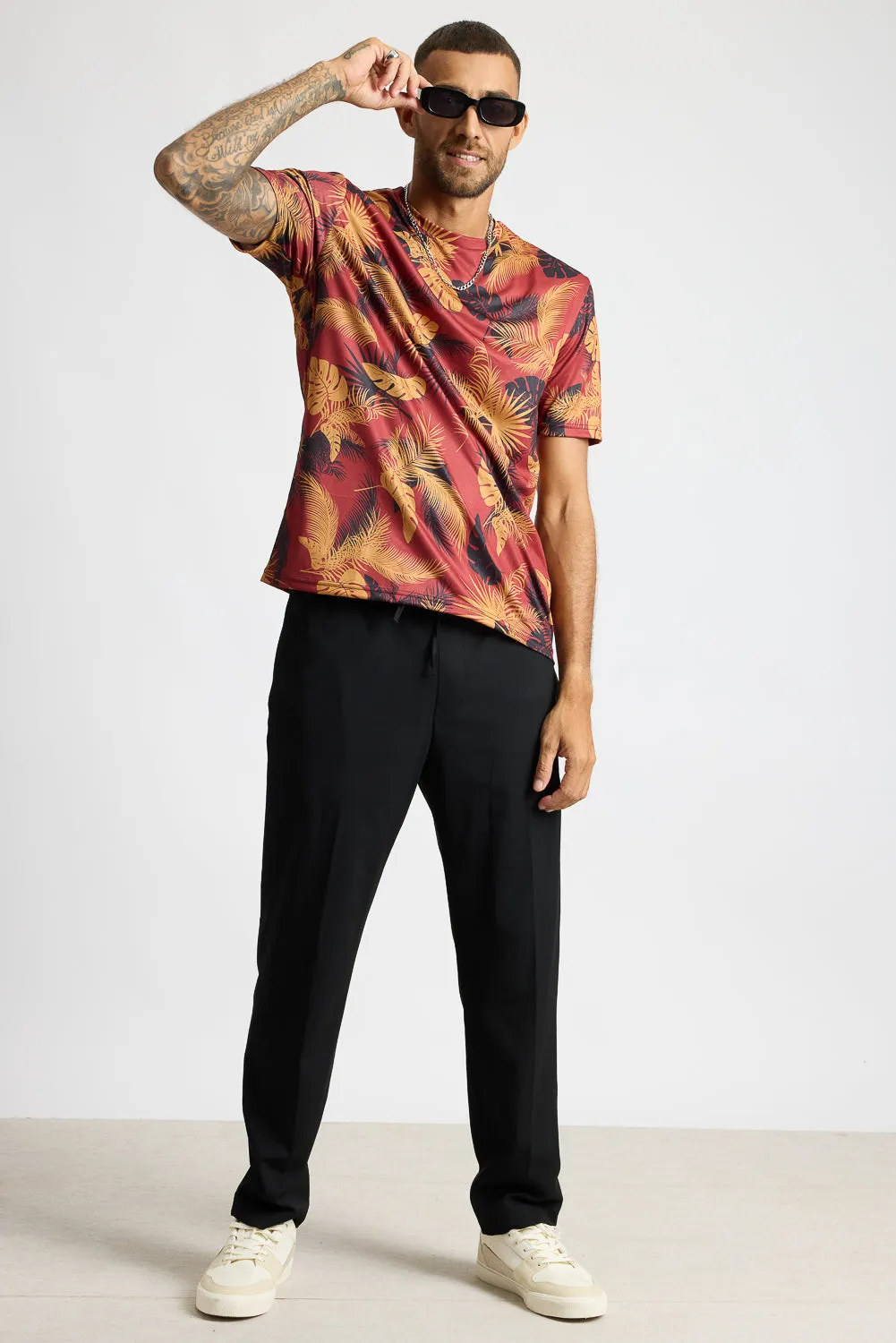 Printed Men's T-Shirt - Safari Mirage