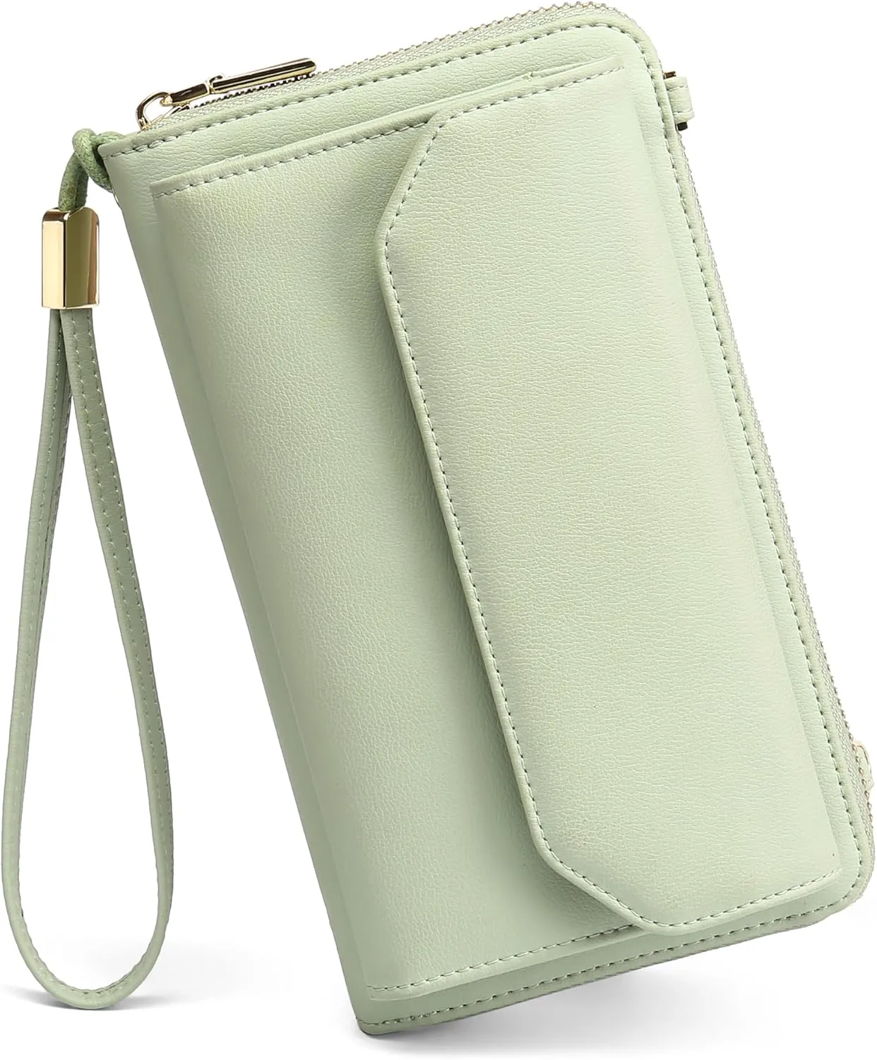 RFID Wallet Women Crossbody Small Phone Purse Leather Large Capacity Ladies Card Phone Holder Clutch Wristlet Wallet