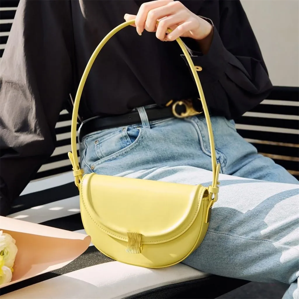 Saddle bag cell phone leather women's bag shoulder bag fashion cowhide crossbody bag