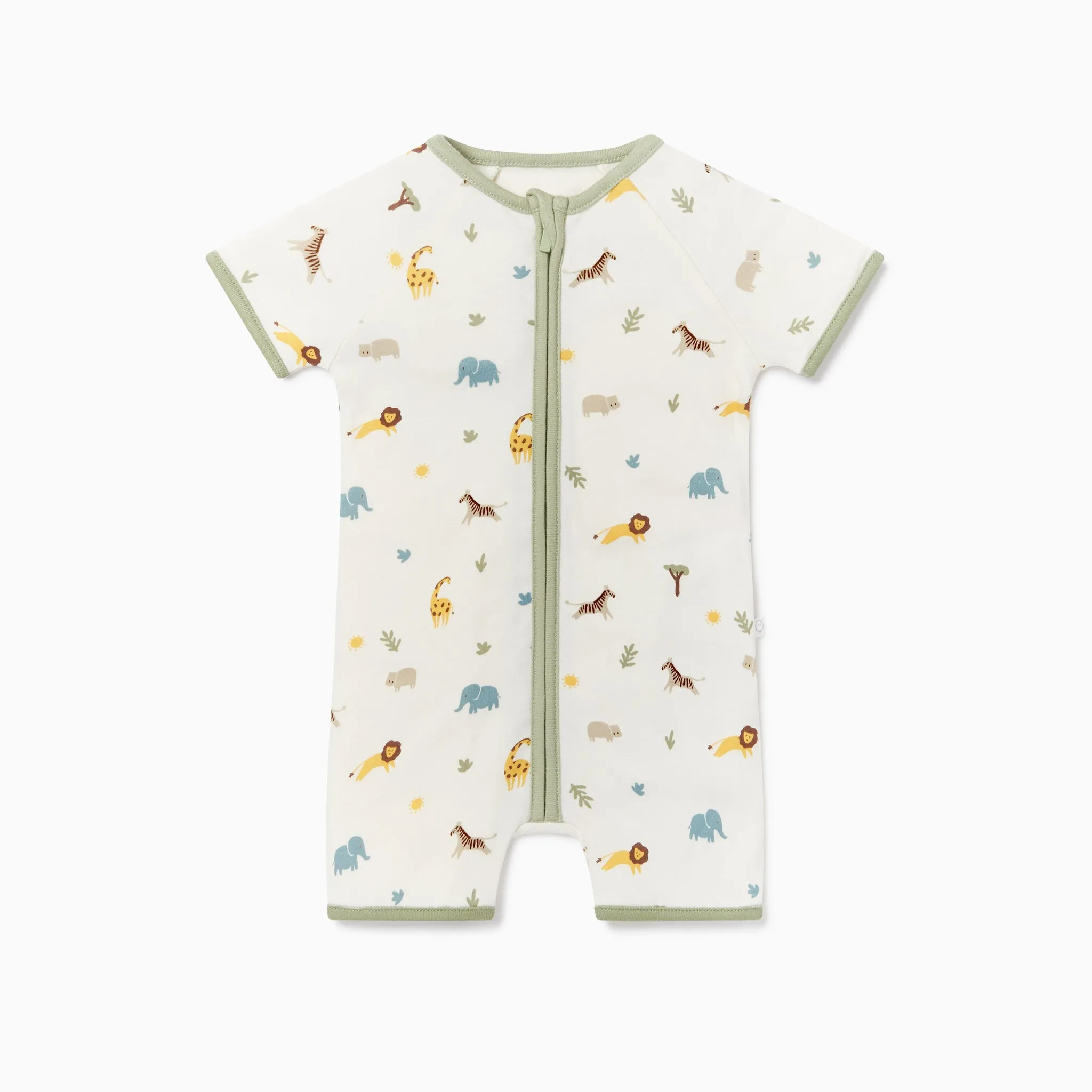 Safari Zip Summer Sleepsuit