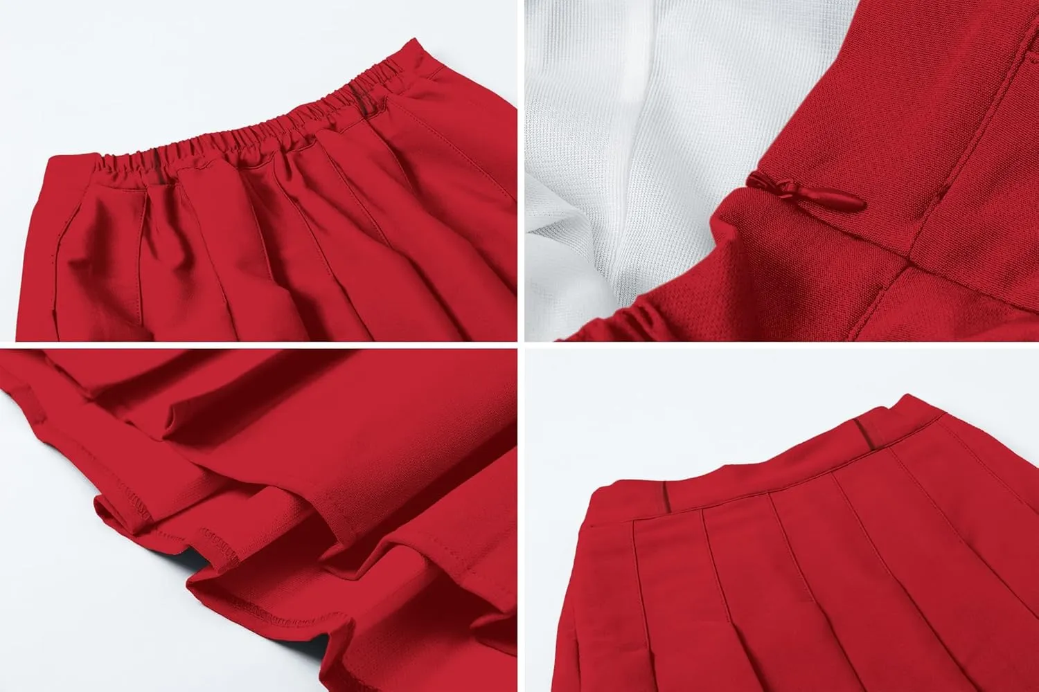 SANGTREE Women's Girls A-Line Long Pleated High Waist Fashion Skirt, School Uniform Cosplay