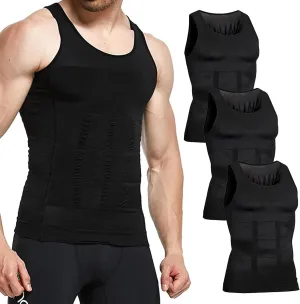 Shaper Vest Men Shaperluv Tank 2.0 Mens Sleeveless Slimming Undershirts Tummy Control and Body Shaper Tank Top