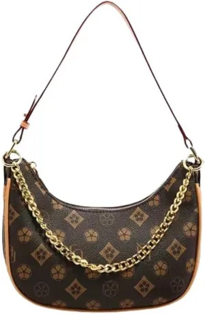 Shoulder Bag for Women Crescent Bag Handbags and Purses Small Tote Bag Hobo Bag with Gold Purse Chain