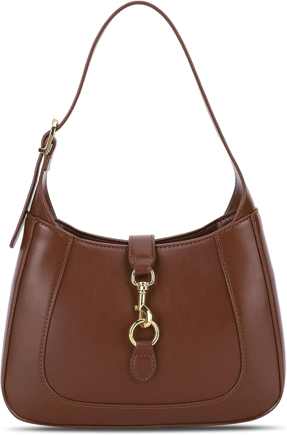 Shoulder Bag Small Shoulder Purses Adjustable Strap Vegan Leather Cute Trendy Hobo Handbags for Women