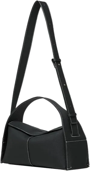 Soft Leather Clutch Purses for Women Crescent Crossbody Handbag Ladies Floppy Satchel Shoulder Bag with Removable Strap 2025
