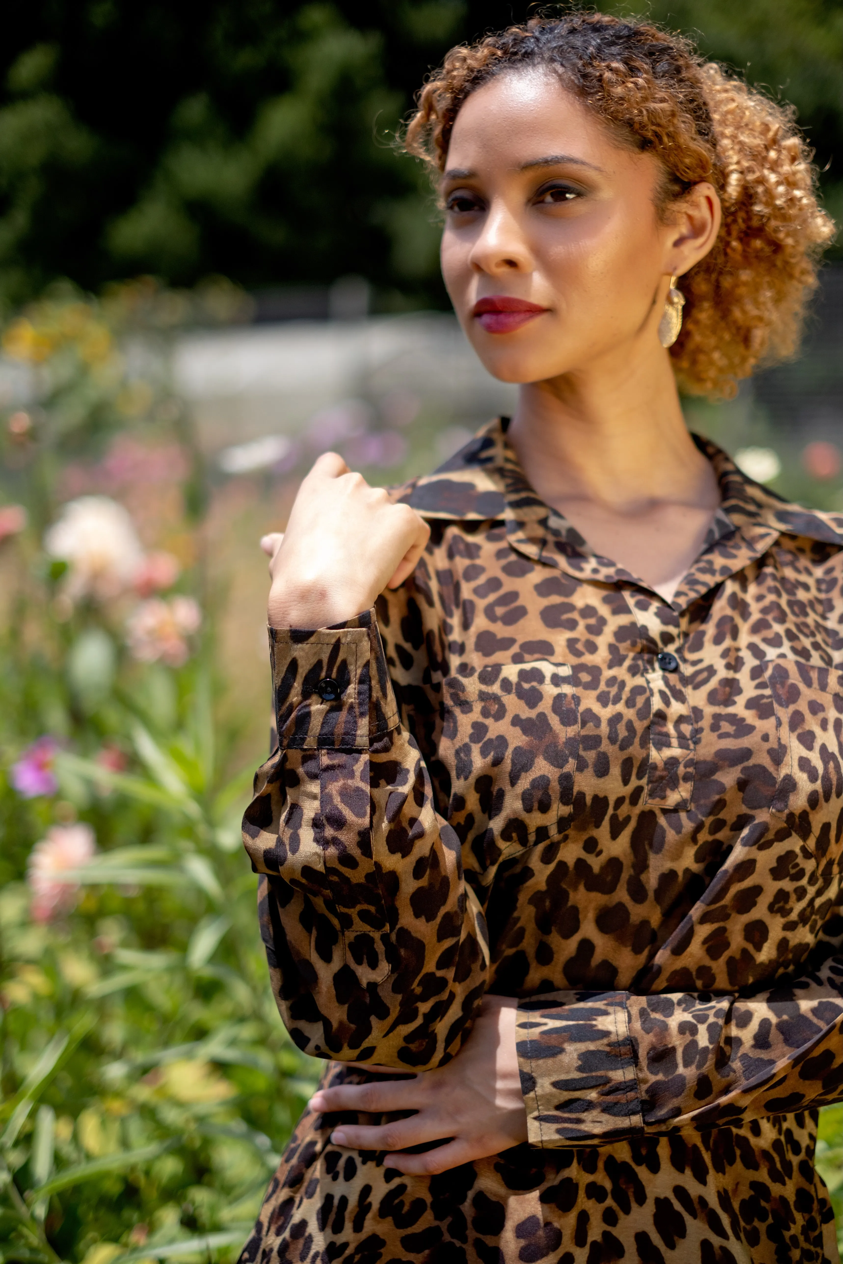Sonca Dress Brown Safari