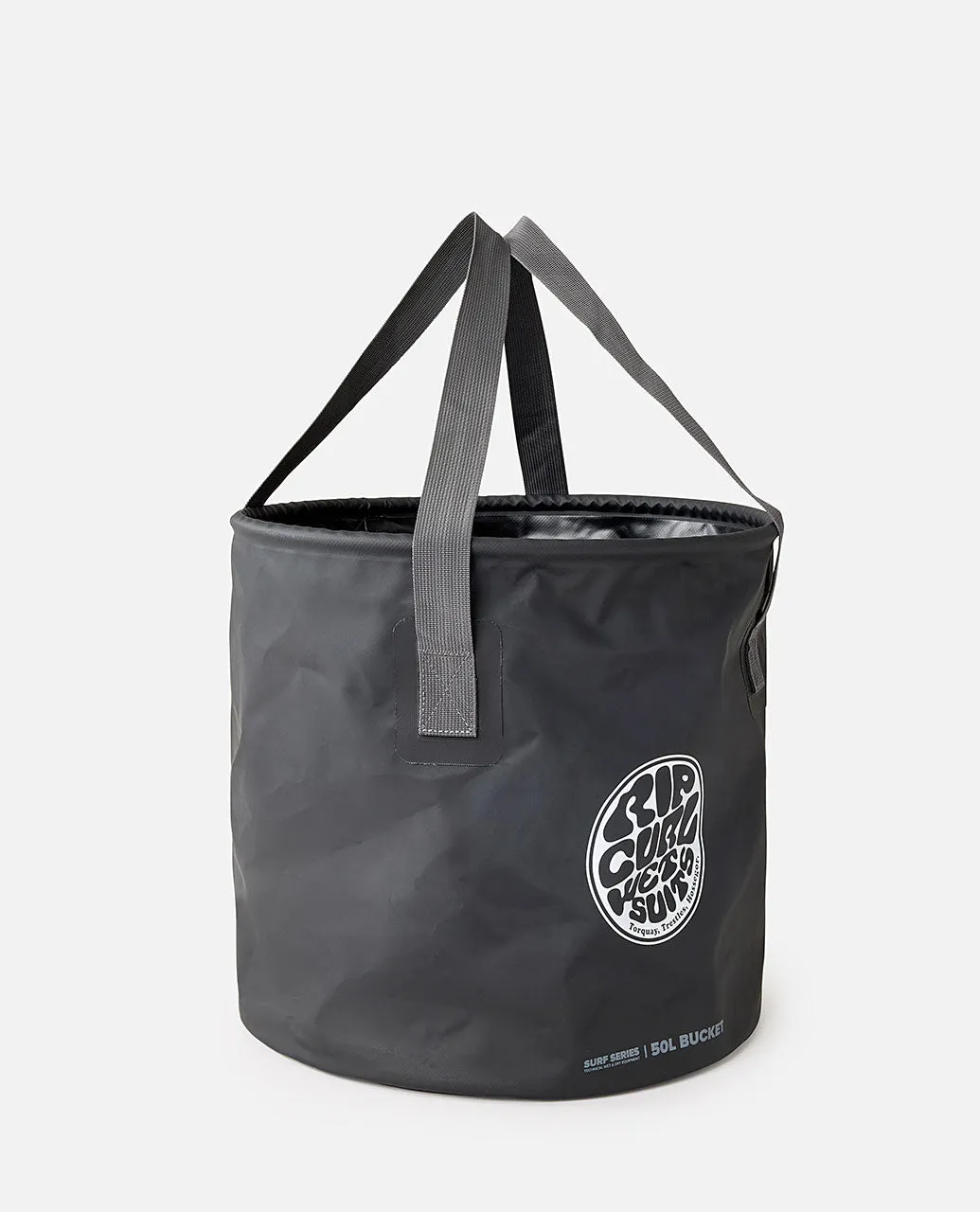 Surf Series 50L Bucket Bag - Black/Grey