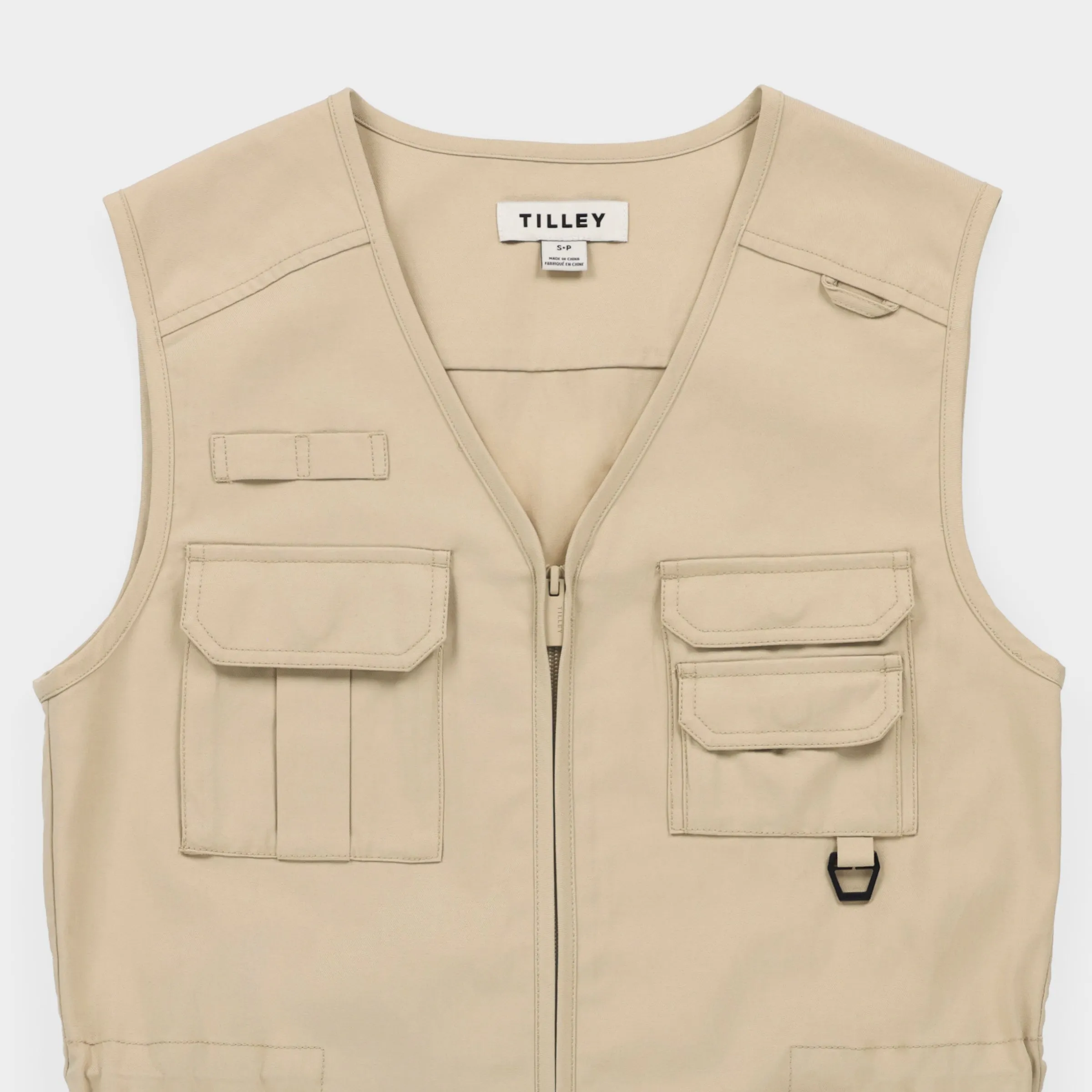 Tencel Cotton Safari Vest Dress