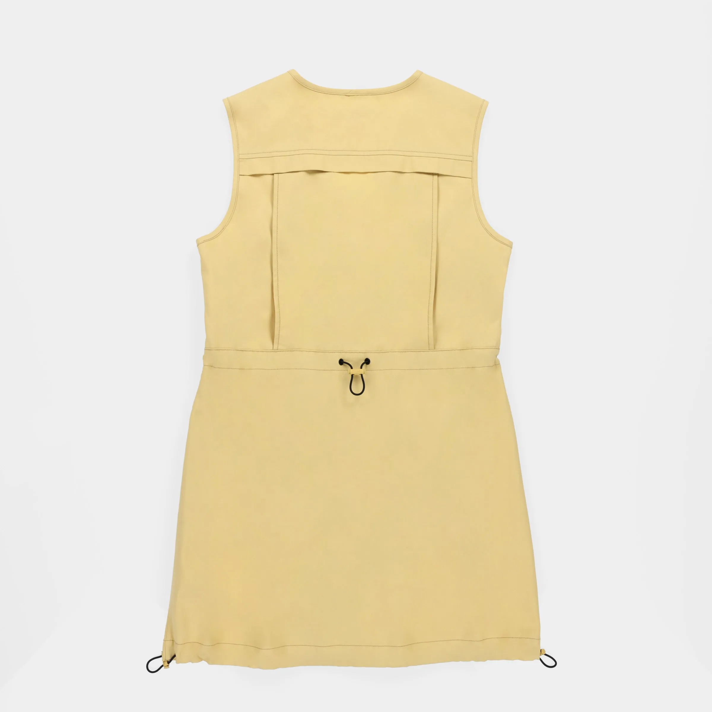 Tencel Cotton Safari Vest Dress