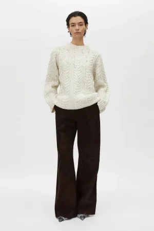 Terrazzo Sweater Cream Fleck