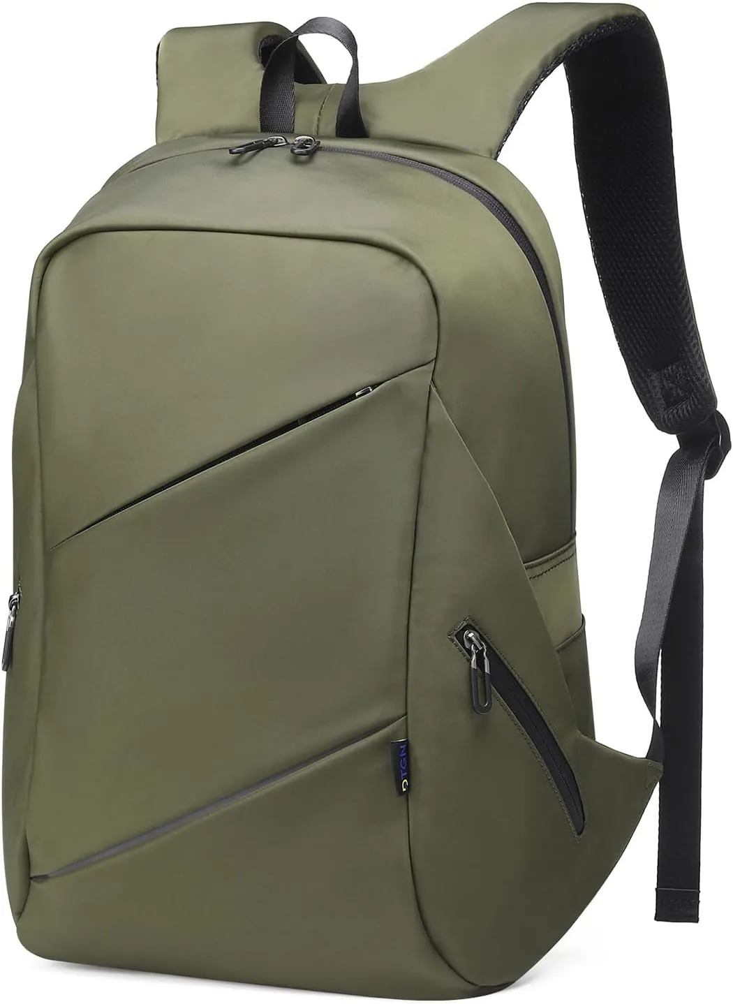 Travel Laptop Backpack, Anti-Theft Carry On Backpack Professional, TSA-Approved Water-Resistant Rucksack for Work Men Women Fits 16 Inch Notebook, Green