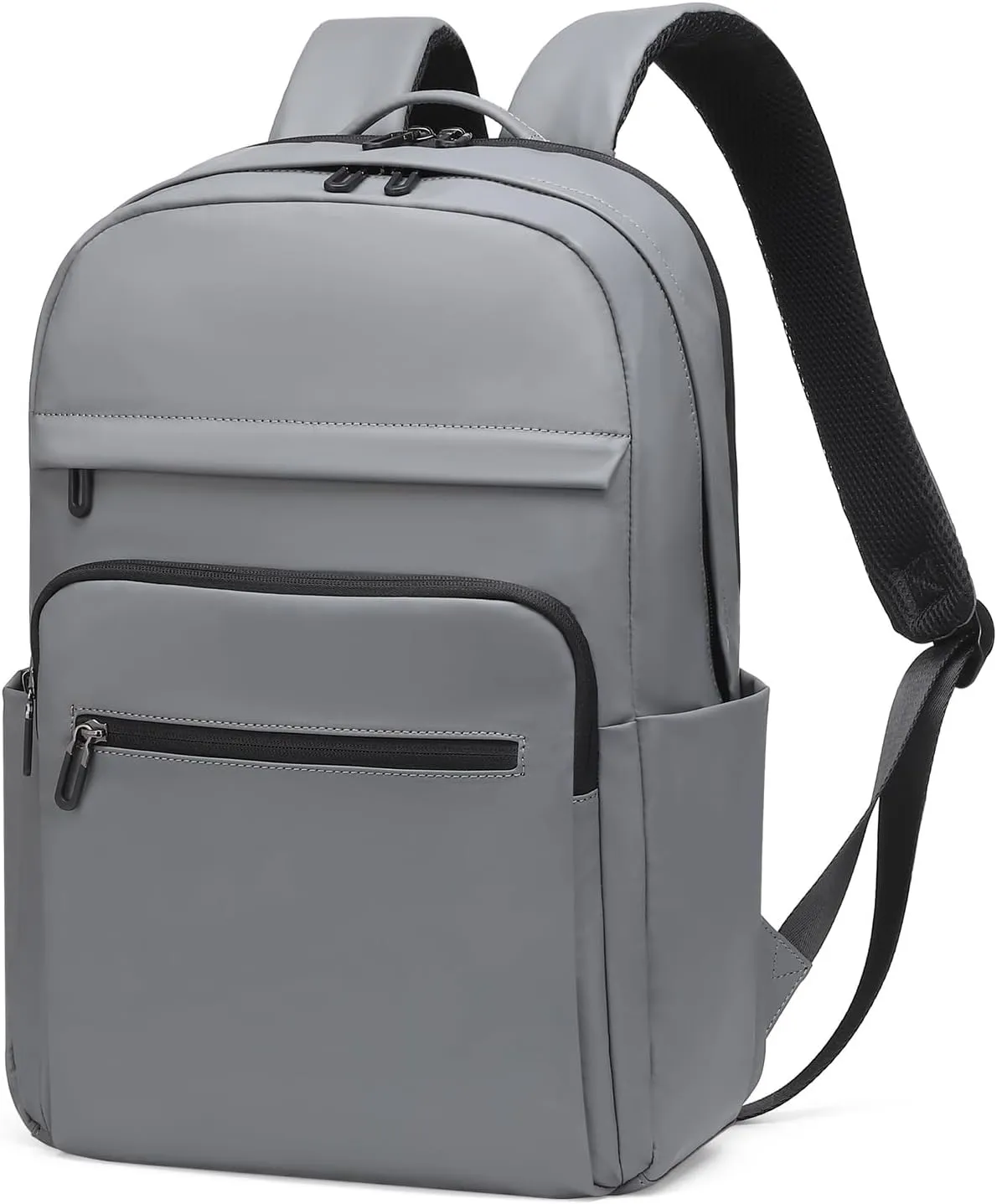 Travel Laptop Backpack, Anti-Theft Carry On Backpack, TSA-Approved Water-Resistant Rucksack for Work Men Women Fits 16 Inch Notebook, Grey