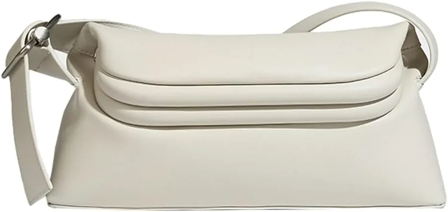 Trendy Vegan Leather Shoulder Purses for Women Small Casual Tote Bag Handbags Designer Clutch Satchel Gifts