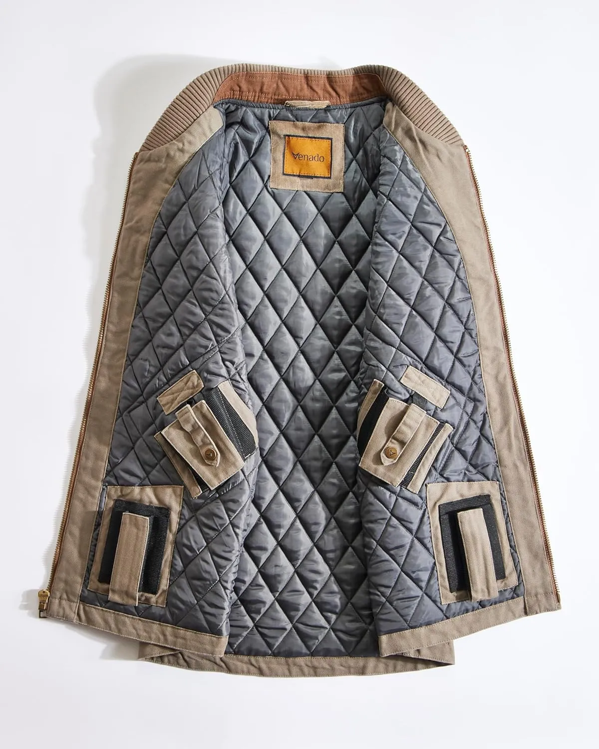 Venado Concealed Carry Vest for Men - Heavy Duty Canvas - Conceal Carry Pockets