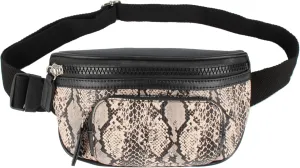 Women Rivet Studded Zipper Pocket Shoulder Purse Faux Leather Waist Packs Rave Chest Bag Festival Fanny Bag Purse Green, 07093 Khaki