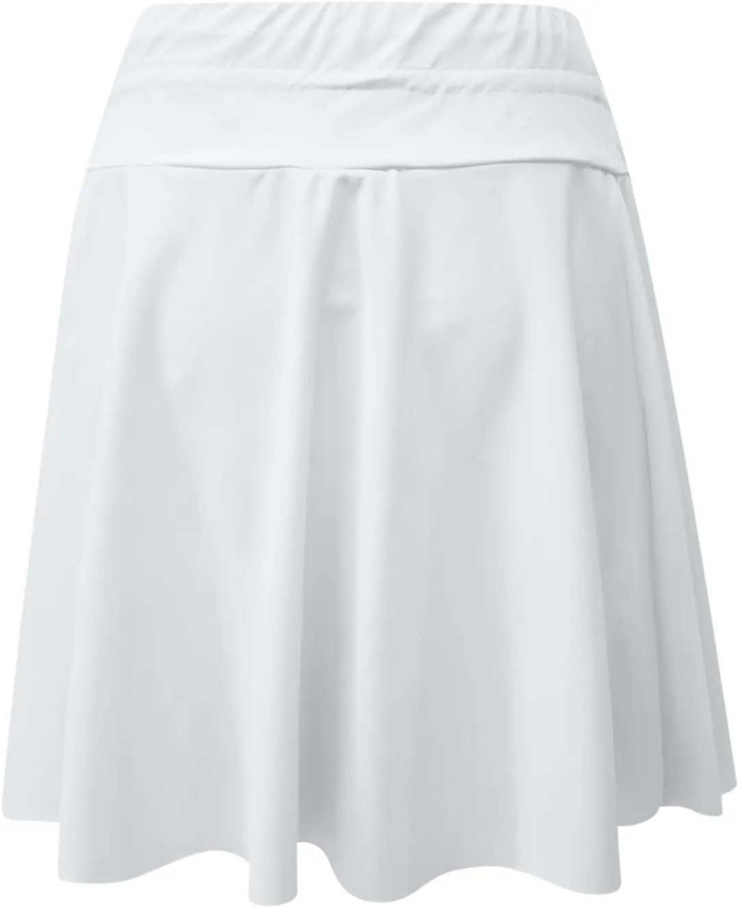 Women's High Waisted 15'' Swim Skirt Boxer Liner Quick Dry Bathing Suit Tankini Swimsuit Bottoms with Zipper Pocket