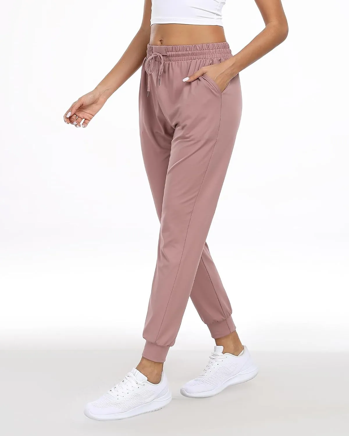 Women's Joggers with Pockets,Women Sweatpants for Loung Yoga Workout Running Casual Pants 3PACK