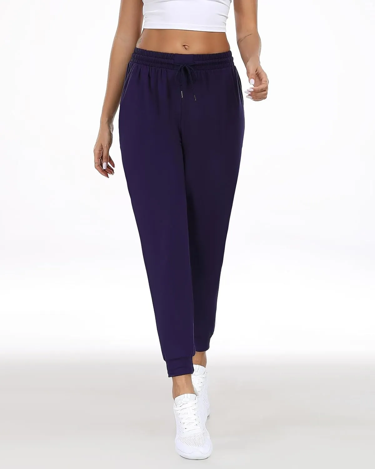 Women's Joggers with Pockets,Women Sweatpants for Loung Yoga Workout Running Casual Pants 3PACK