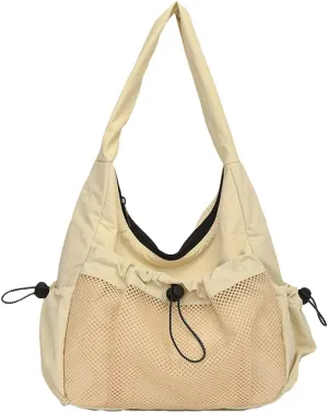 Womens Nylon Shoulder Bag Purse 2025 Trendy Lightweight Hobo Bag Soft Large Commute Tote Handbags for Travel Vacation