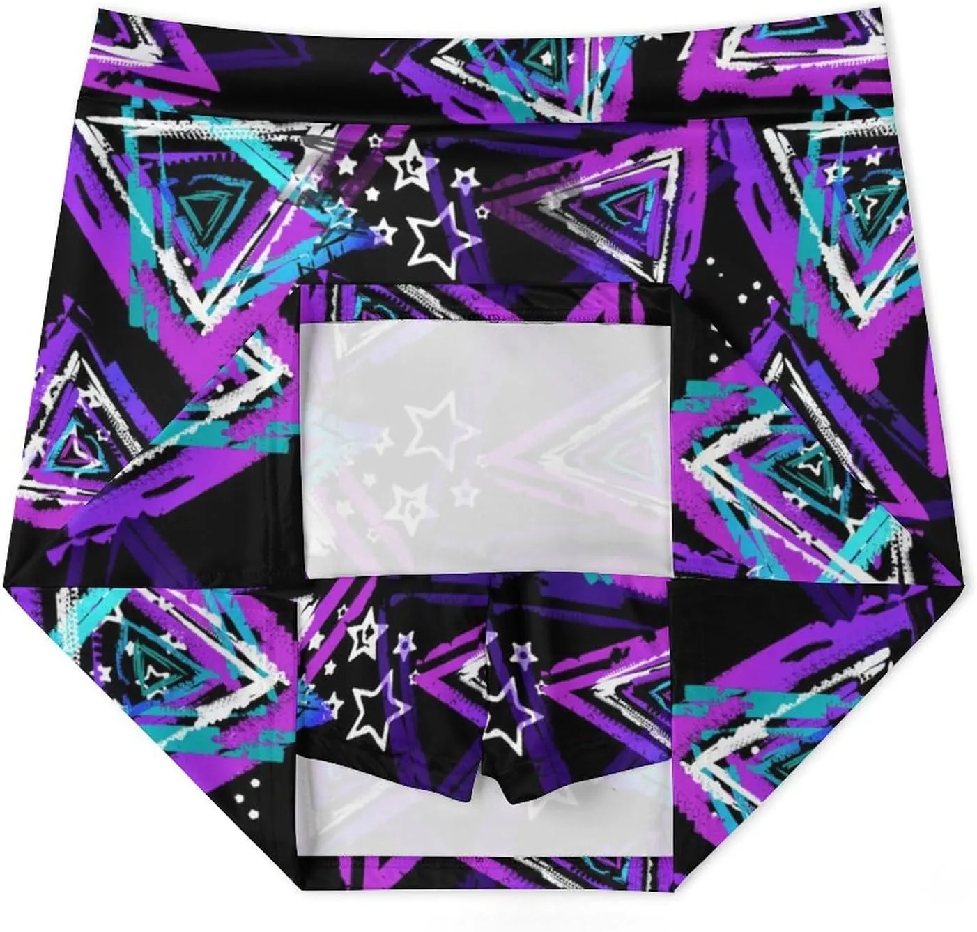 Women's Tennis Skirt Funny Pattern Athletic Golf Skorts for Woman with Pockets Summer Mini Skirts Workout Outfits