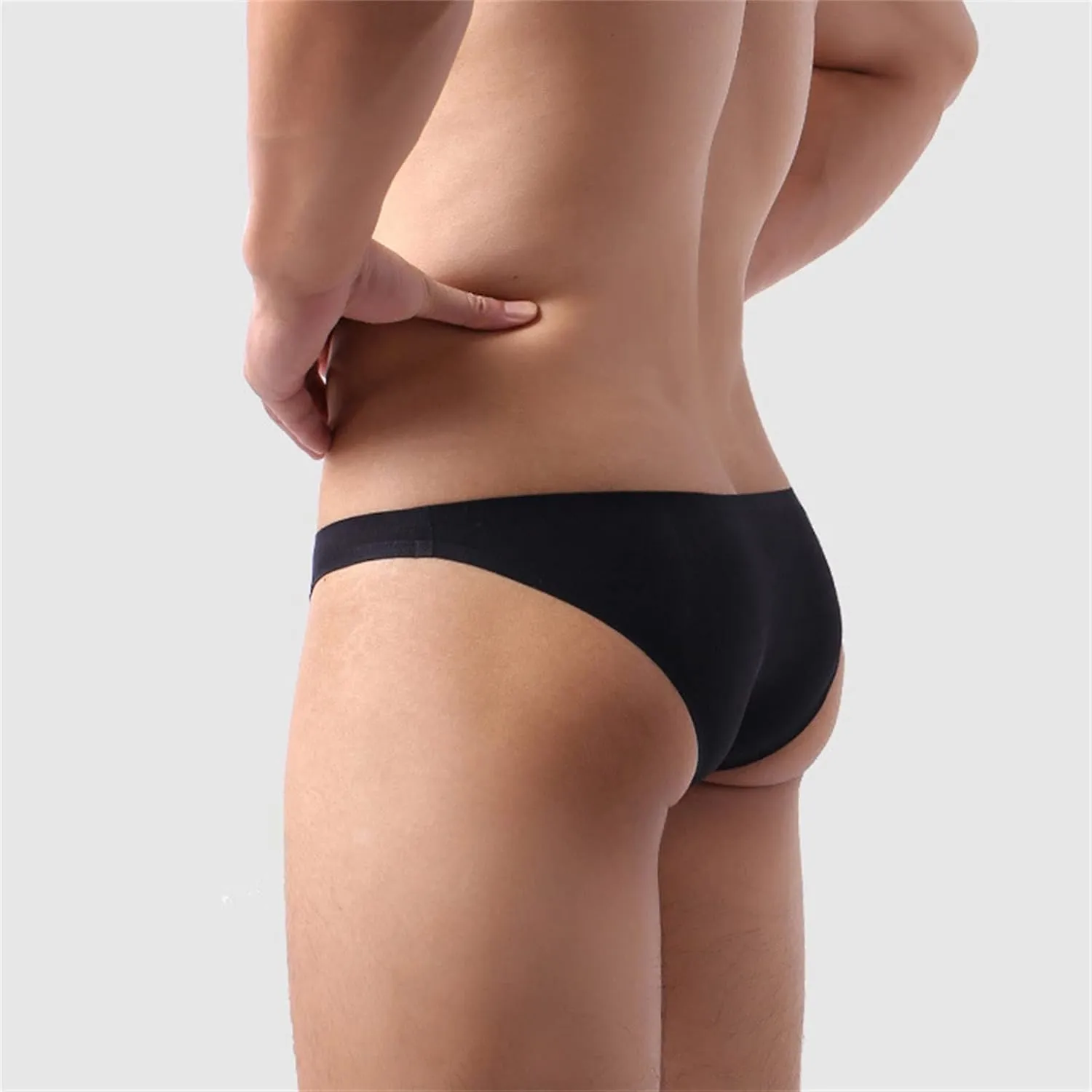 Wool Underwear Mens Boxer Briefs Mens Silk Underwear Boxer Briefs Calzones Sexis para Hombre Waistband Boxer Briefs