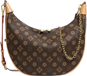 Xehuro Hobo Bag Crescent Bag Handbags and Purses with Gold Purse Chain