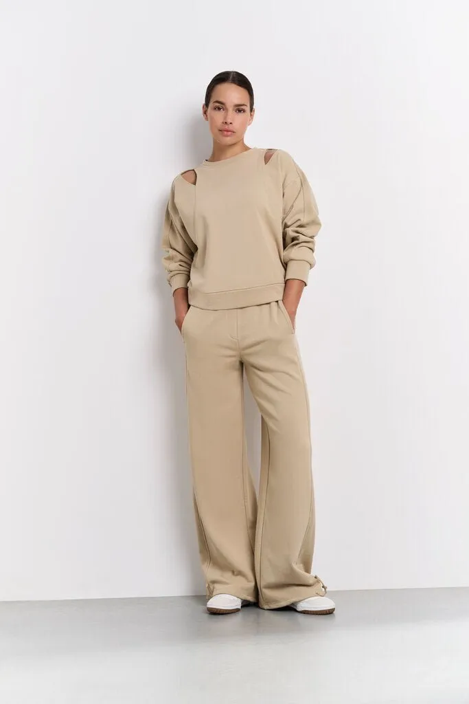 YAYA - Sweater Constructed Safari
