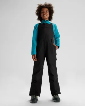 Youth PWDR-Days 2L Insulated Snow Bib - Black Stingray
